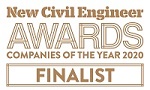 New Civil Engineer Awards Finalist logo