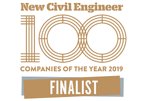 Logo, New Civil Engineer Awards Finalist 2019