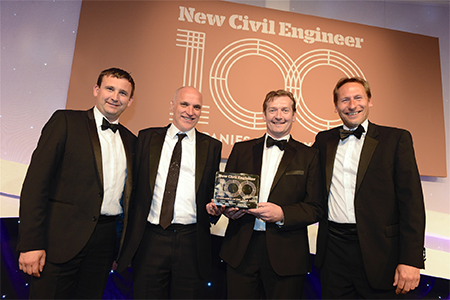 New Civil Engineer 100 awards